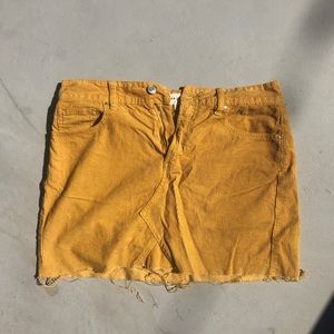 Pacsun Corduroy Mini Skirt